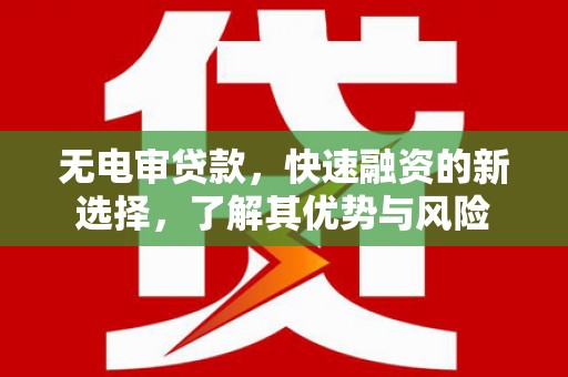 云梦无电审贷款，快速融资的新选择，了解其优势与风险