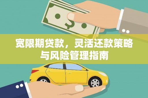 云梦宽限期贷款，灵活还款策略与风险管理指南