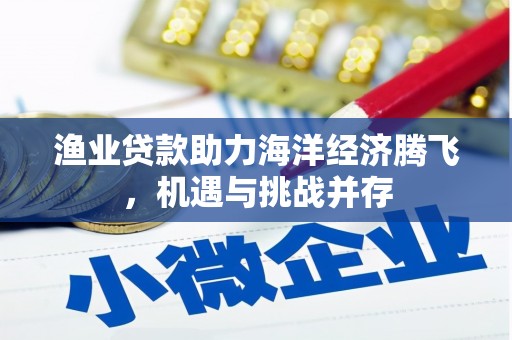 云梦渔业贷款助力海洋经济腾飞，机遇与挑战并存