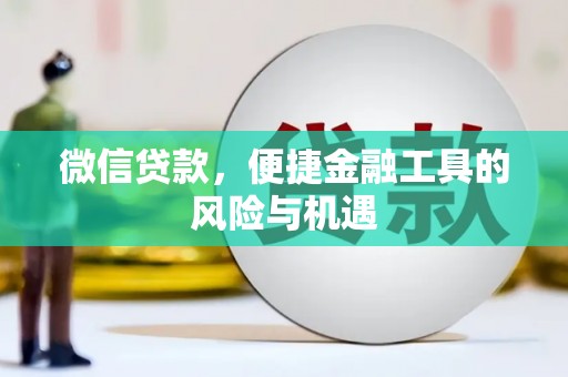 云梦微信贷款，便捷金融工具的风险与机遇