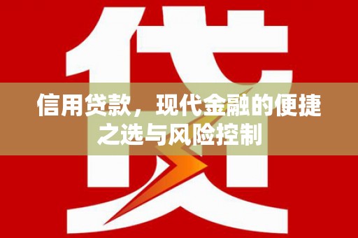 云梦信用贷款，现代金融的便捷之选与风险控制