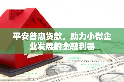 云梦平安普惠贷款，助力小微企业发展的金融利器