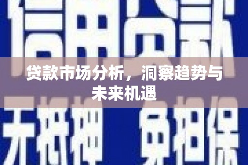 云梦贷款市场分析，洞察趋势与未来机遇