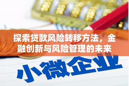 云梦探索贷款风险转移方法，金融创新与风险管理的未来