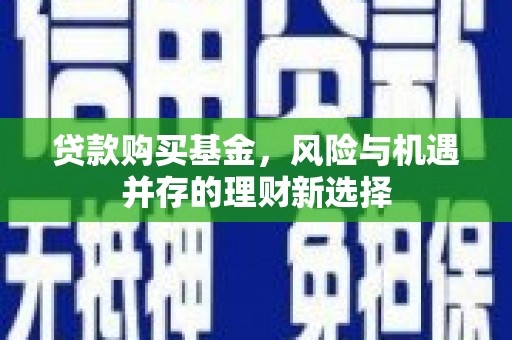 云梦贷款购买基金，风险与机遇并存的理财新选择