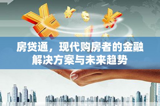 云梦房贷通，现代购房者的金融解决方案与未来趋势