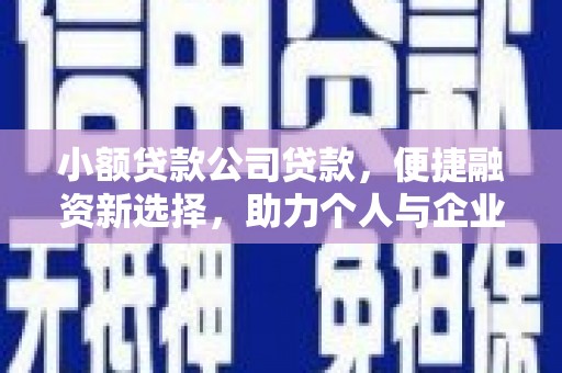 云梦小额贷款公司贷款，便捷融资新选择，助力个人与企业成长