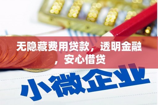 云梦无隐藏费用贷款，透明金融，安心借贷