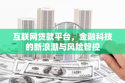 云梦互联网贷款平台，金融科技的新浪潮与风险管控