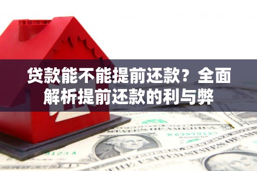 云梦贷款能不能提前还款？全面解析提前还款的利与弊
