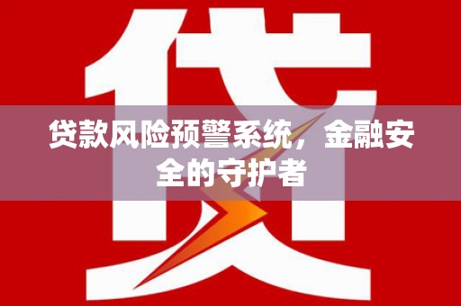 云梦贷款风险预警系统，金融安全的守护者