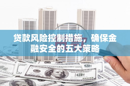 云梦贷款风险控制措施，确保金融安全的五大策略