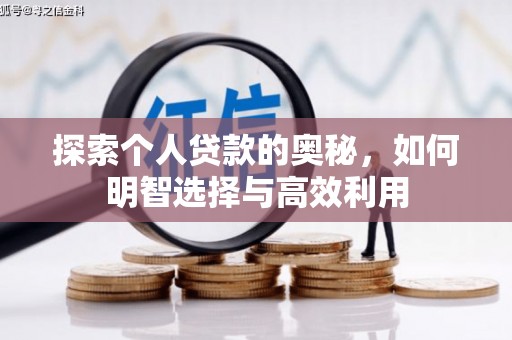 云梦探索个人贷款的奥秘，如何明智选择与高效利用