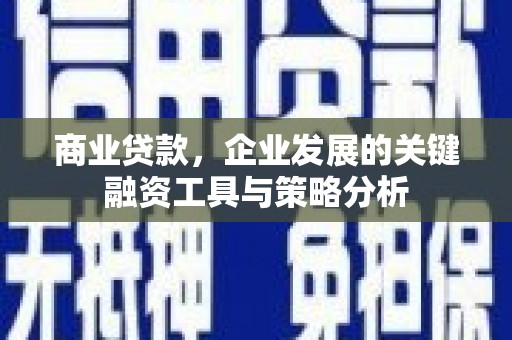 云梦商业贷款，企业发展的关键融资工具与策略分析