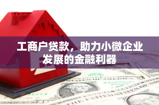 云梦工商户贷款，助力小微企业发展的金融利器