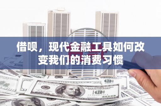 云梦借呗，现代金融工具如何改变我们的消费习惯