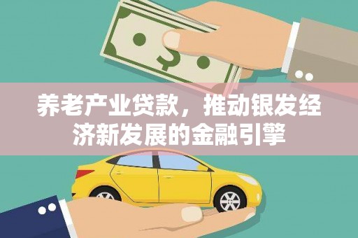 云梦养老产业贷款，推动银发经济新发展的金融引擎