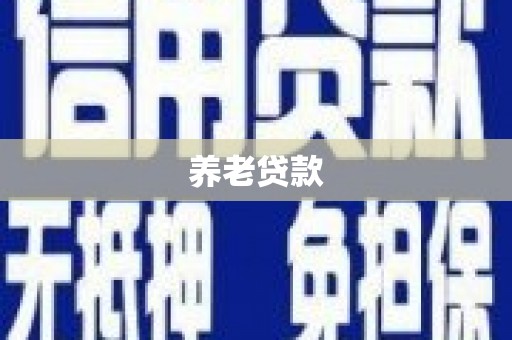 云梦养老贷款