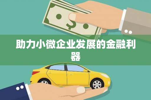 云梦助力小微企业发展的金融利器